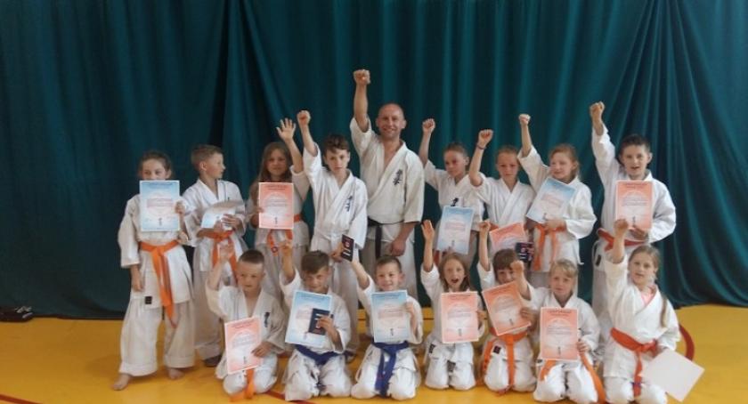 Kościerscy karatecy w Letniej Szkole Karate w Tucholi