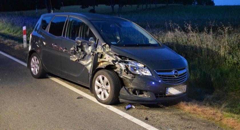 Kłobuczyno. Opel najechał na tył hondy