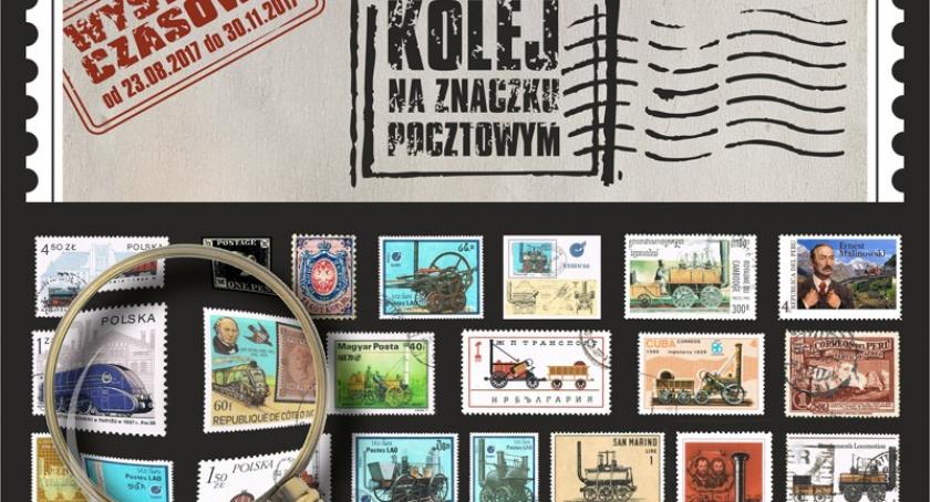 Kolej na znaczku pocztowym - Muzeum Kolejnictwa zaprasza na wystawę