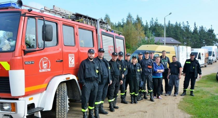 Ochotnicy z Kłobuczyna zebrali dary i ruszyli z pomocą do Trzebunia