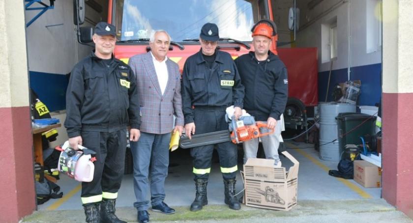 Nowa pilarka dla OSP Kłobuczyno