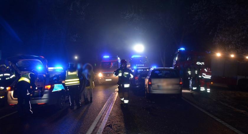 Kościerska Huta. Zderzenie czterech pojazdów na K20