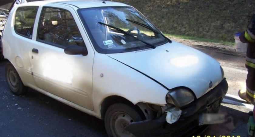 Wypadek z udziałem 3 pojazdów