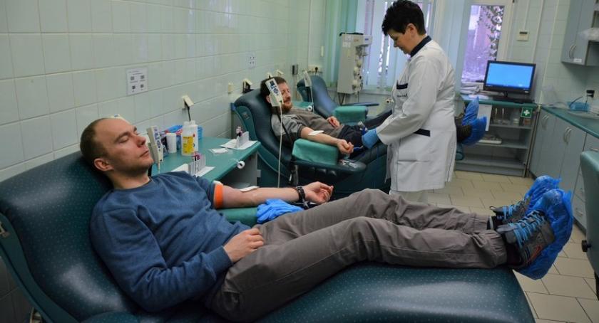 SpoKREWnieni służbą - mundurowi dzielili się krwią