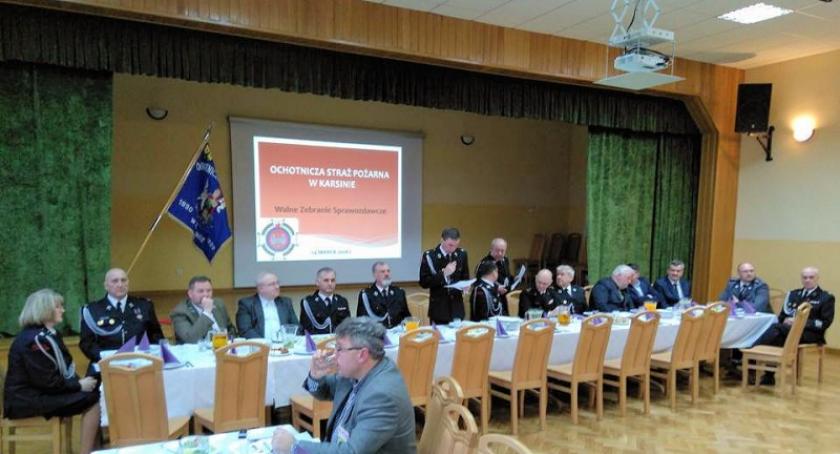 Strażacy z Karsina podsumowali działania w 2017 roku
