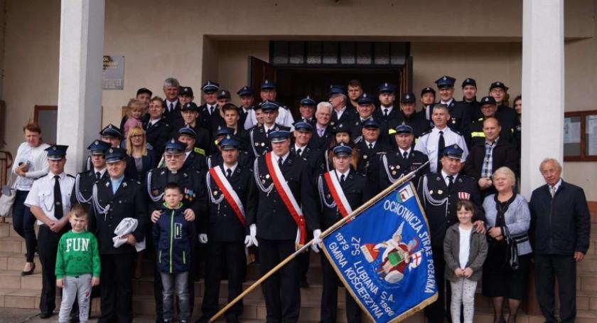 Strażacy z Łubiany i Kornego uczcili święto swojego patrona