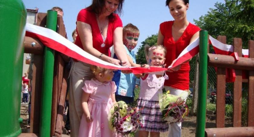 W Kościerzynie otwarto nowy plac zabaw