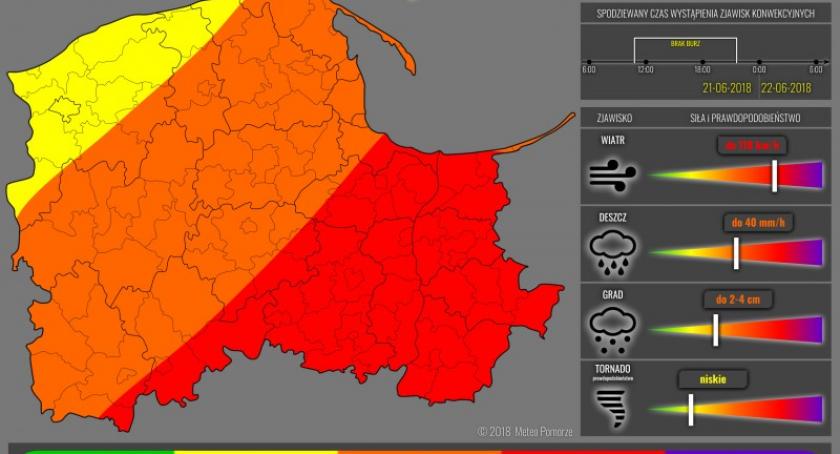 Zapowiadają burze nad Kaszubami - wydano ostrzeżenia