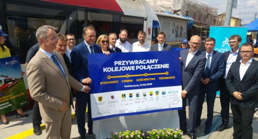 Ruszają weekendowe połączenia kolejowe z Bydgoszczy do Kościerzyny