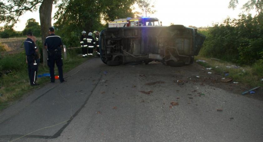Chwarzenko. Mercedes Vito uderzył w drzewo. Nie żyje 21-latek