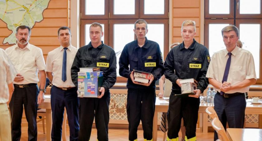 Rada Gminy podziękowała strażakom z OSP Karsin