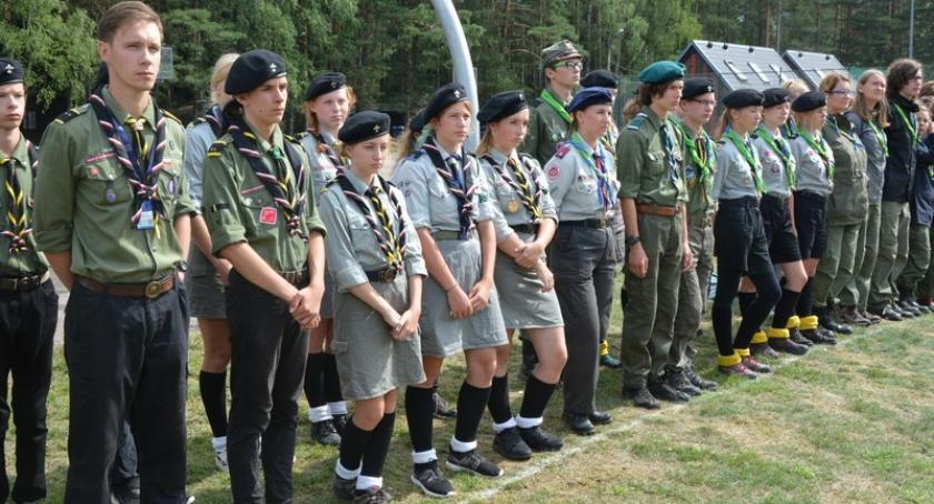 JAMBOREE GARCZYN Ꞌ2018 - uroczysty apel zwieńczył Wielki Zlot Harcerzy