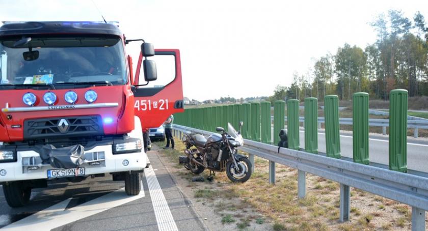 Kościerzyna. Zderzenie motocykla z osobówką na obwodnicy