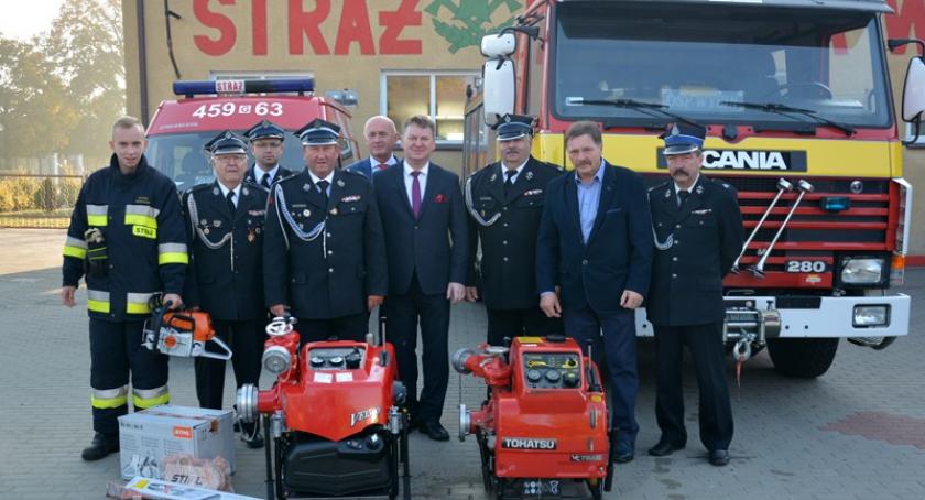 Ochotnicy z Wysina i Głodowa z nowym sprzętem