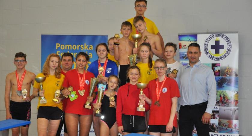 Finał Pomorskiej Ligi w Ratownictwie Wodnym z sukcesami kościerskich zawodników