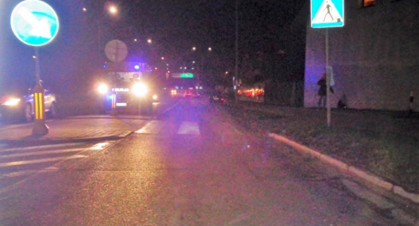 Kościerzyna. 38-latka potrącona na przejściu dla pieszych