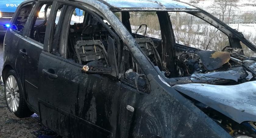 Szarlota. Ford podczas jazdy stanął w płomieniach