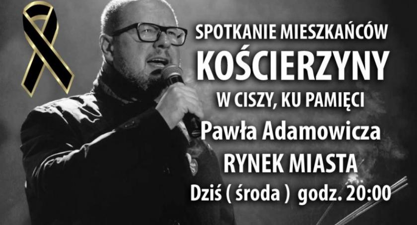 Mieszkańcy Kościerzyny chcą upamiętnić śp. Pawła Adamowicza