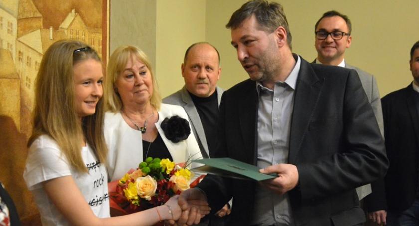 Olimpia Breza z gratulacjami od władz miasta