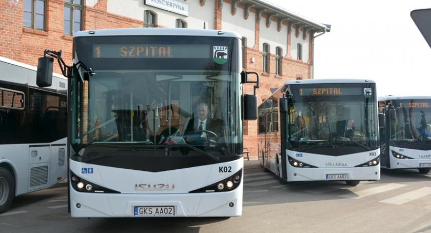 Pięć nowych autobusów wyjechało na ulice Kościerzyny