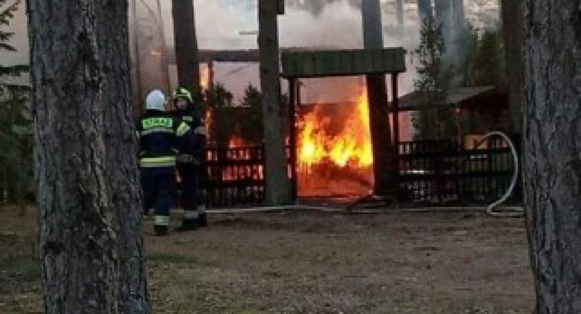 Tragiczny pożar w gminie Dziemiany - nie żyje mężczyzna