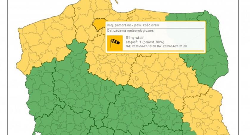 Będzie wiało na Kaszubach - wydano ostrzeżenia