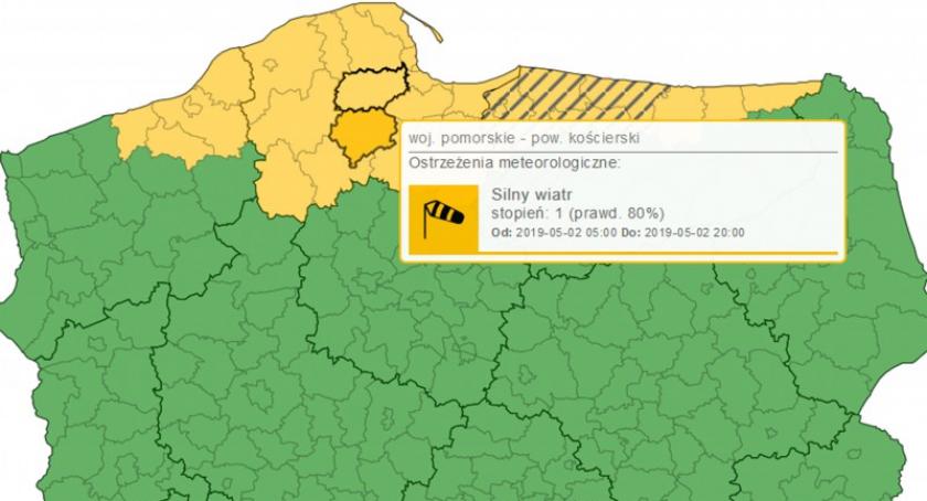 Wietrzna Majówka na Kaszubach - wydano ostrzeżenia