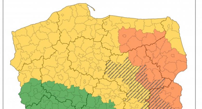 Burze nad Kaszubami - wydano ostrzeżenia