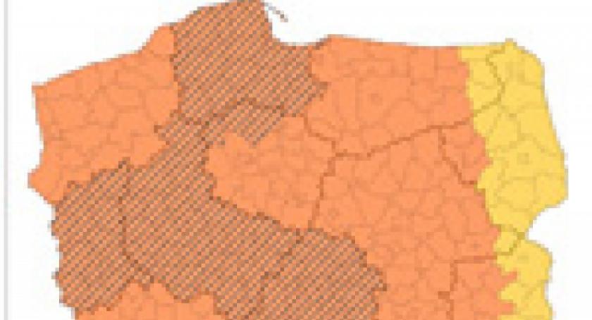 Silne burze nad Kaszubami - wydano ostrzeżenia II stopnia