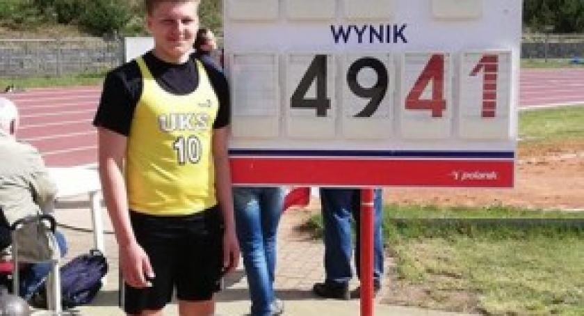 Leon Lemańczyk złotym medalistą Wojewódzkich Igrzysk Młodzieży Szkolnej