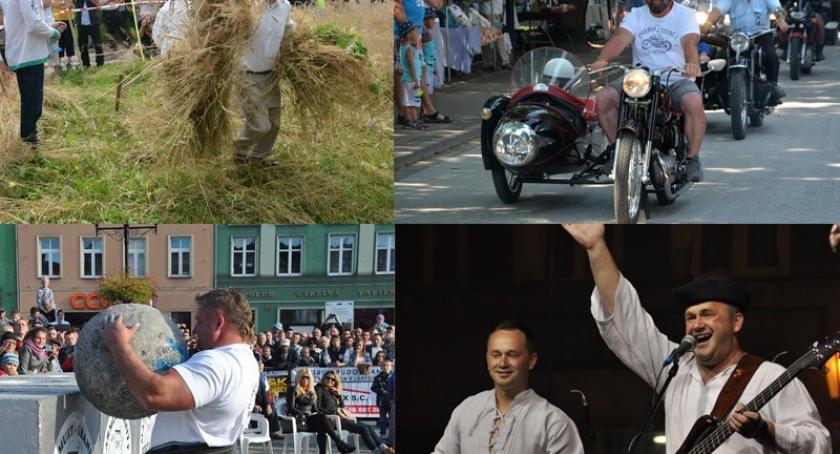 Weeekend z weteranami szos, festiwalem disco polo,  kabaretem Czesuaf i Baciarami, czy strongmanami