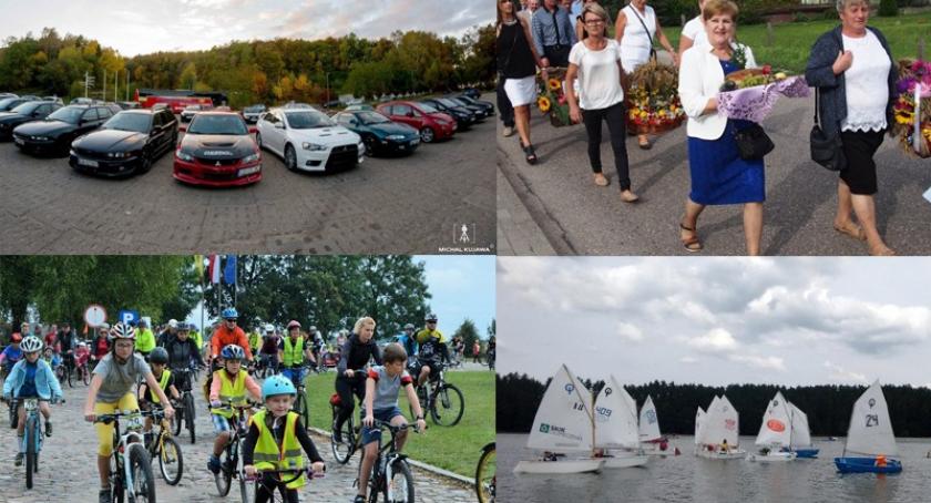 Ostatni wakacyjny weekend z dożynkami, rajdem rowerowym, regatami, czy Zlotem MitsuManiaków