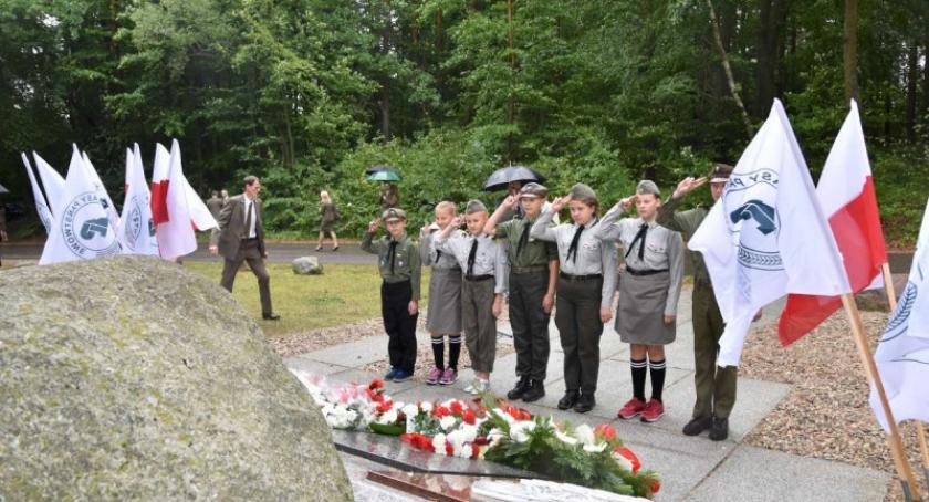 Szarlota. Upamiętnili leśników, którzy zginęłi za słuzbę Ojczyźnie