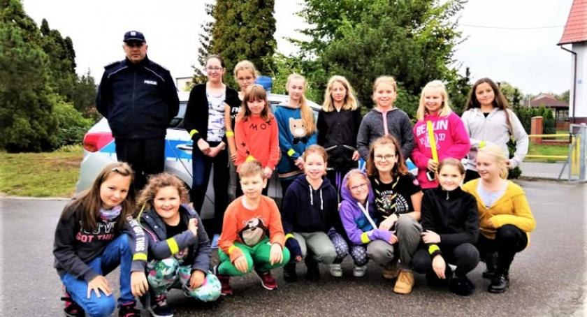 Policjanci z wizytą u uczniów w Wielkim Klinczu