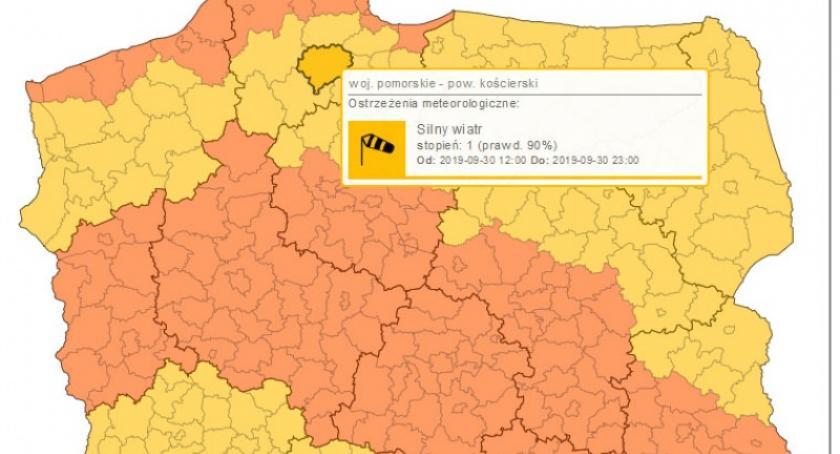Będzie wiało na Kaszubach - wydano ostrzeżenia przed silnym wiatrem