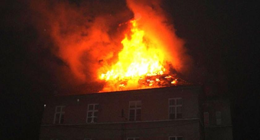 Kościerzyna. Pożar kamienicy w Sylwestra