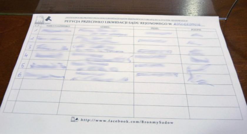 Kościerzyna. Podpisz petycję! Nie pozwól zlikwidować sądu!