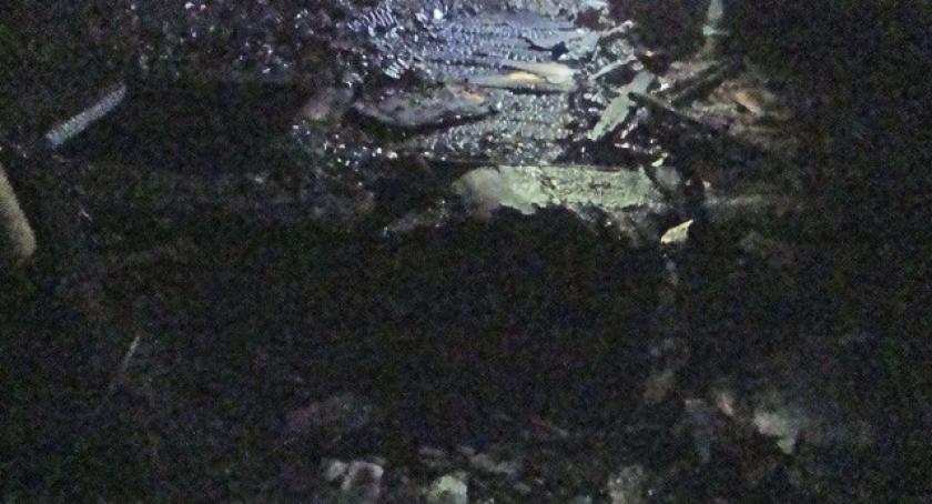 Kościerzyna. Dwie ofiary śmiertelne pożaru altany (zdjęcia)