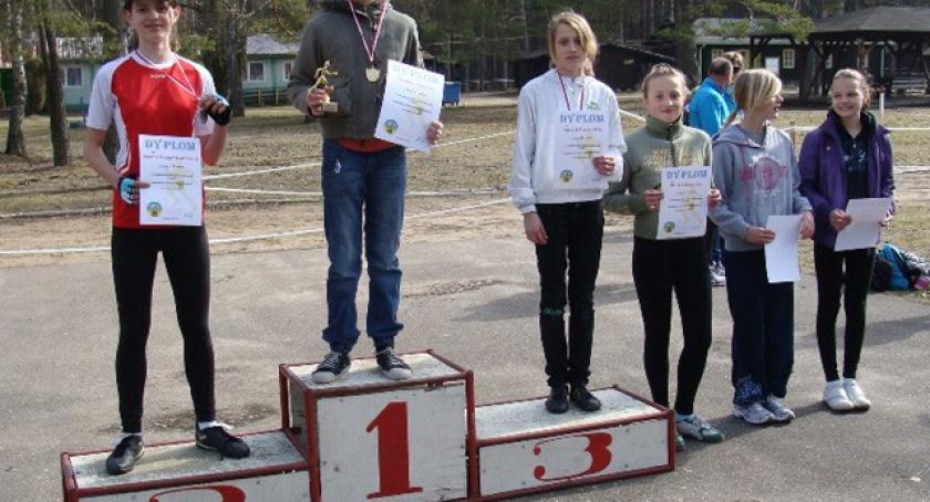 Zmagania biegaczy w Garczynie