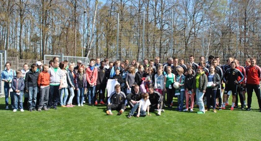 Uczniowie z Liniewa u piłkarzy Lechii Gdańsk
