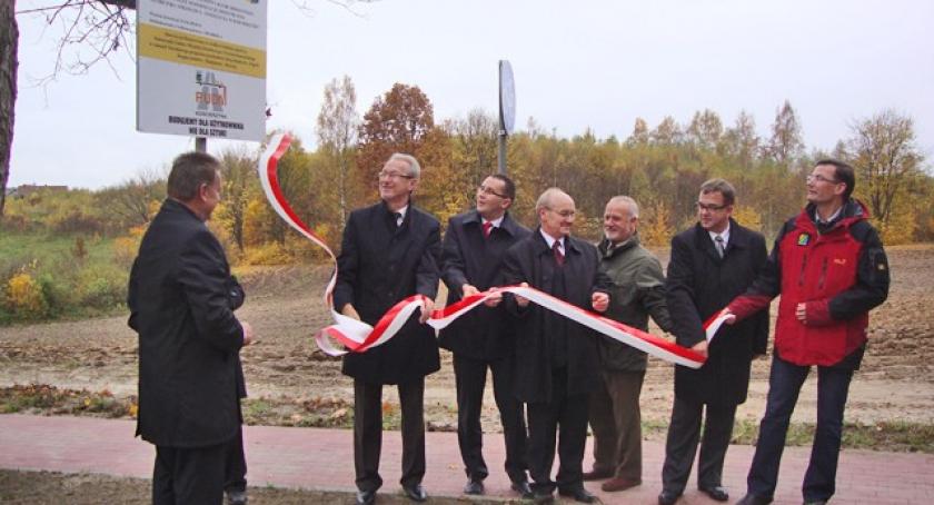 Kościerzyna. Zmodernizowana ul. Strzelecka uroczyście otwarta