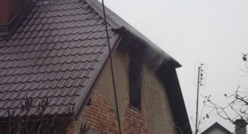 Wielki Klincz. Pożar poddasza