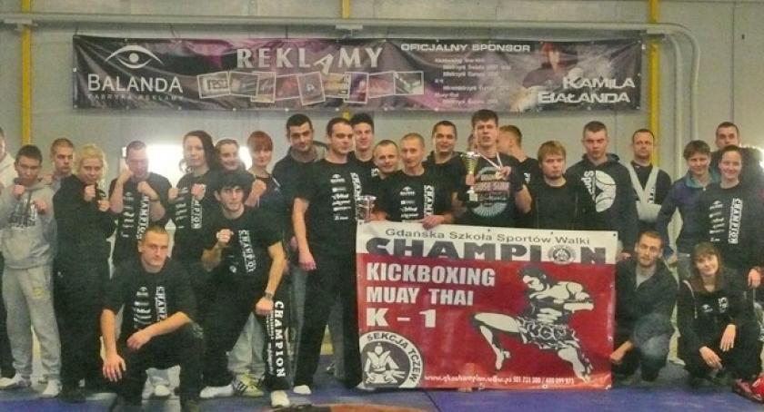 Zawodnicy KS Champion Kościerzyna na turnieju w Gdańsku