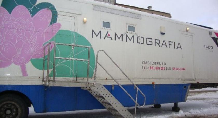 Mammobus w Kościerzynie. Zbadaj swoje piersi!