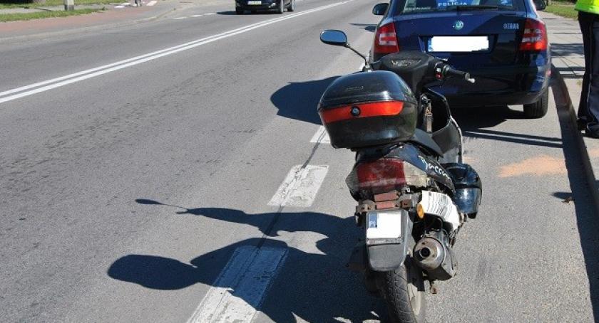 Kościerzyna. Motorowerem w skodę 