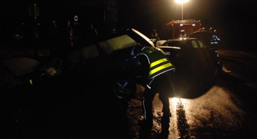 Nowa Kiszewa. Audi wymusiło pierwszeństwo