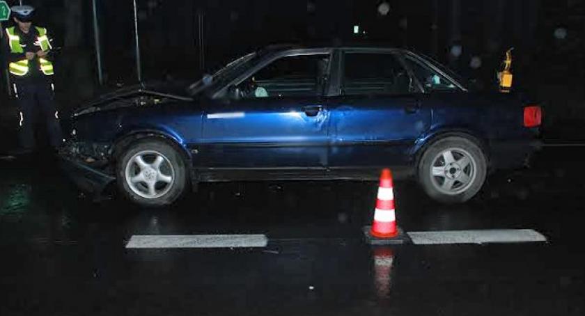 Kościerzyna - Łubiana. Audi uderzyło w opla - jedna osoba ranna