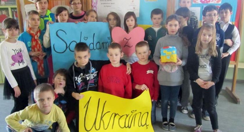 Dziemiany. Solidarni z Ukrainą - uczniowie organizują pomoc 
