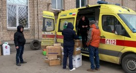 Karetka przekazana przez NZOZ „Przychodnia” Ukrainie, służy już miejscowemu wojsku