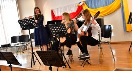Uczniowie szkoły muzycznej zorganizowali koncert dla obywateli Ukrainy